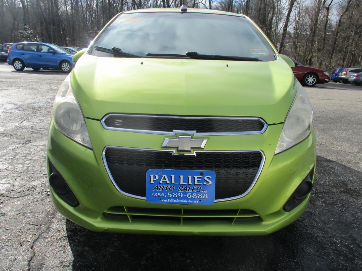 2013 GREEN Chevrolet Spark LS Auto (KL8CB6S9XDC) with an 1.2L L4 16V DOHC engine, 4-Speed Automatic transmission, located at 540a Delsea Drive, Sewell, NJ, 08080, (856) 589-6888, 39.752560, -75.111206 - Photo#11